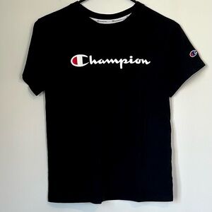 Classic Champion Black Athletic Short Sleeve Tee - XS